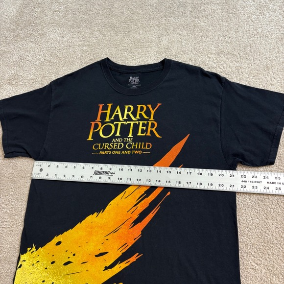 Harry Potter Cursed Child Graphic Tee London Theater Black Large - Picture 4 of 6